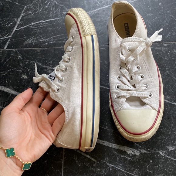 Classic White Converse Chucks Size 5 UK, US 8 - Picture 3 of 5